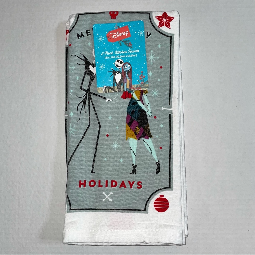 Disney Nightmare Before Christmas Kitchen Towels Set NEW